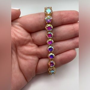Park lane “holographic” honeycomb bracelet